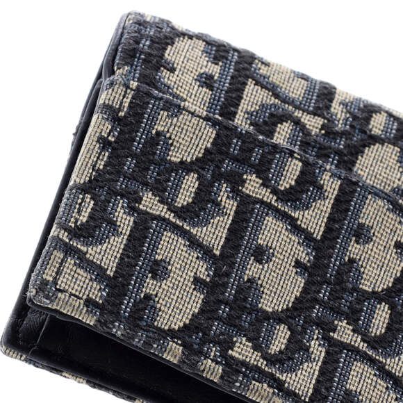 Christian Dior Saddle Card Case Oblique Canvas - Picture 7 of 7